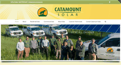 Desktop Screenshot of catamountsolar.com
